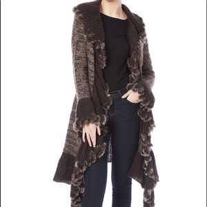 Long cardigan sweater